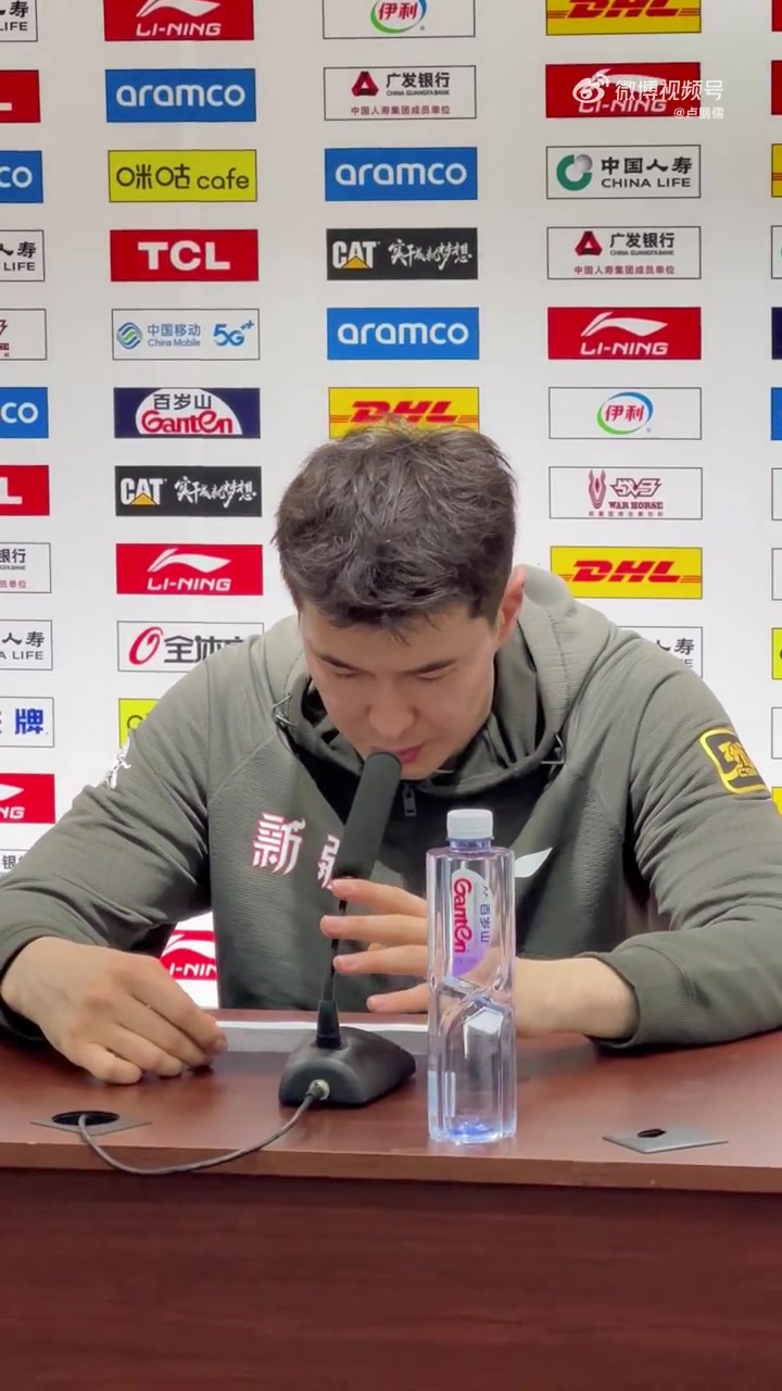 阿不都沙拉木：我&齐麟&爱德华兹加起来有15次失误 这非常不应该